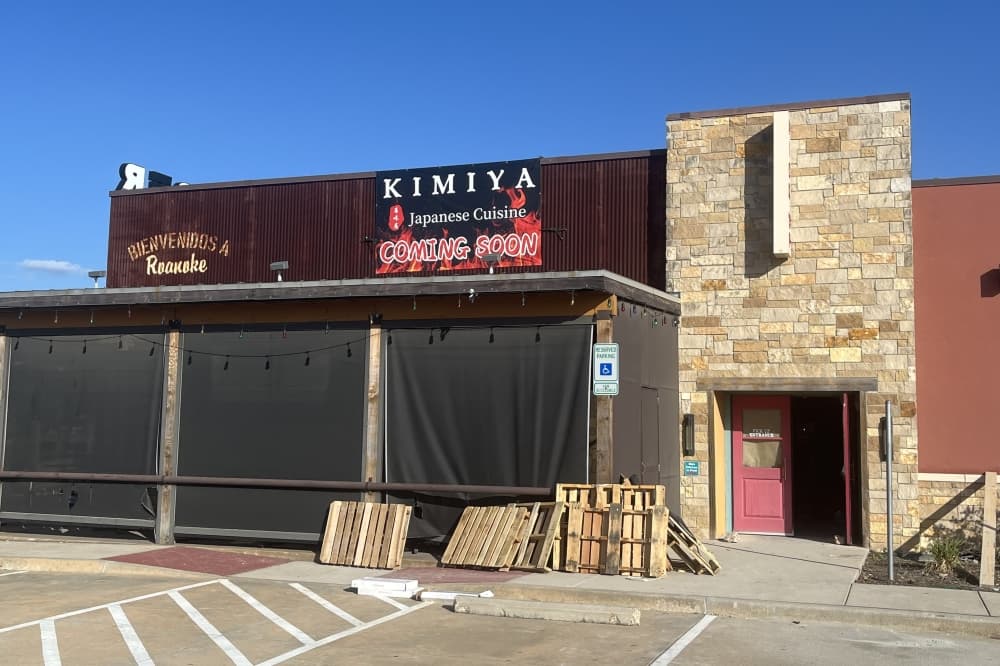 Kimiya Japanese Cuisine to finish construction on Roanoke location in September