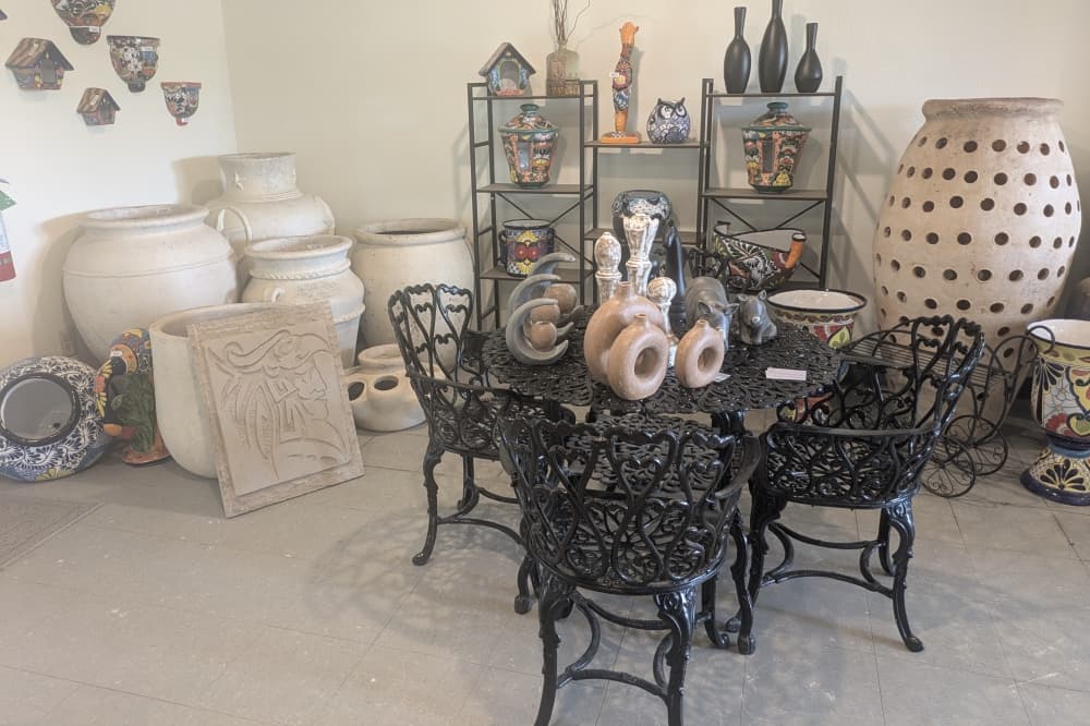 The store offers both indoor and outdoor products. (Courtesy Imported Decor II)