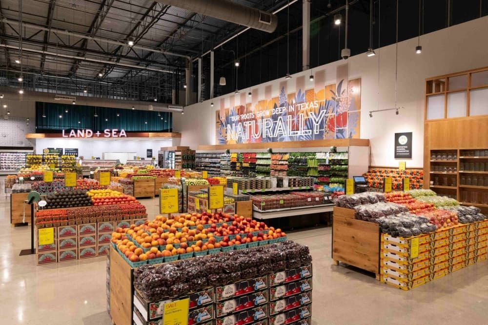 Produce section