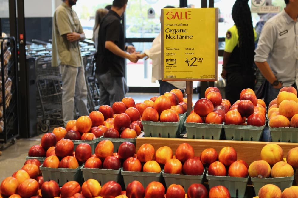 Display of fruit