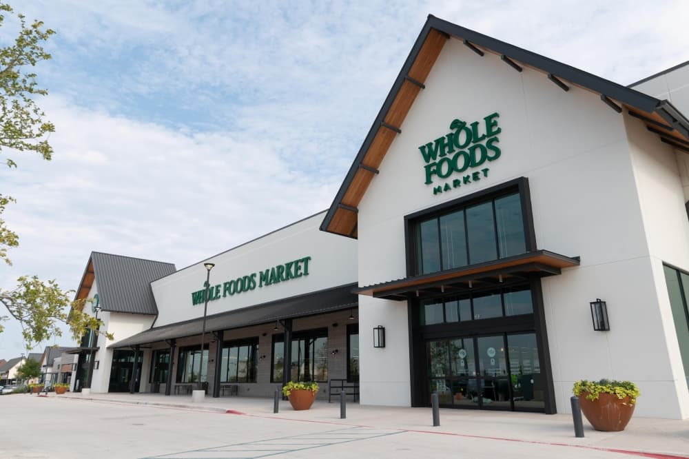 Exterior of Whole Foods Market in McKinney