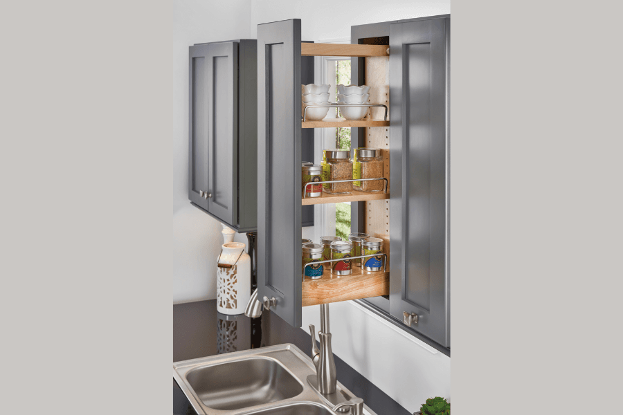 Pull out cabinet
