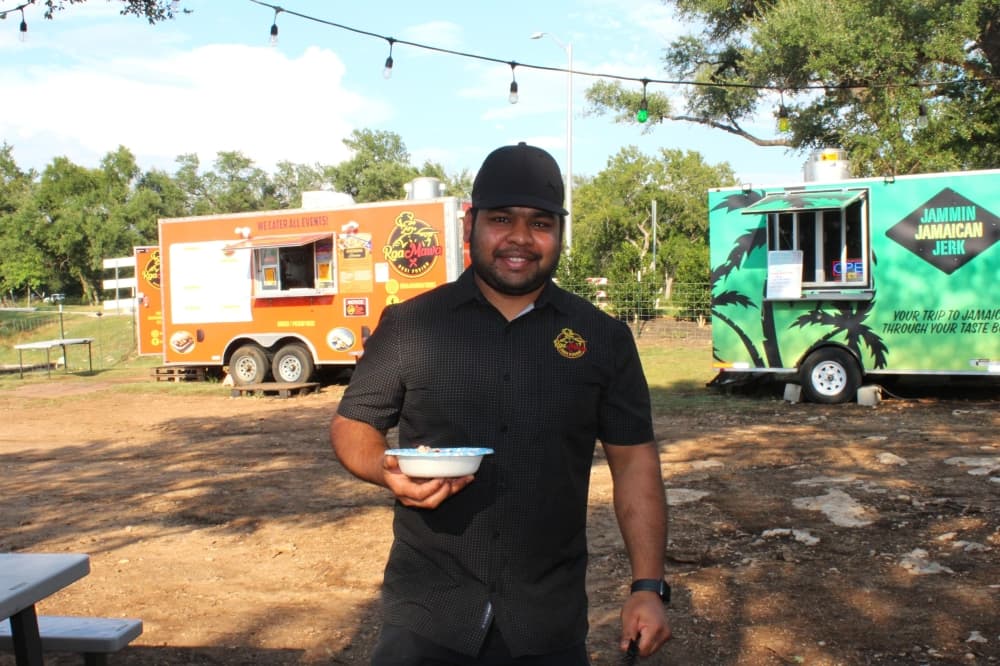 Manikiran Karaka opened Raa Mawa Desi Fusion in December 2023. (Sienna Wight/Community Impact)