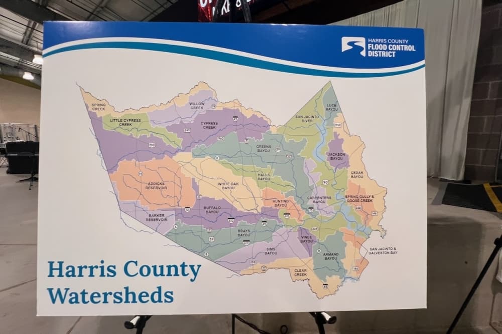 Harris County Flood Control seeks public input on flood risk plans across 11 watersheds