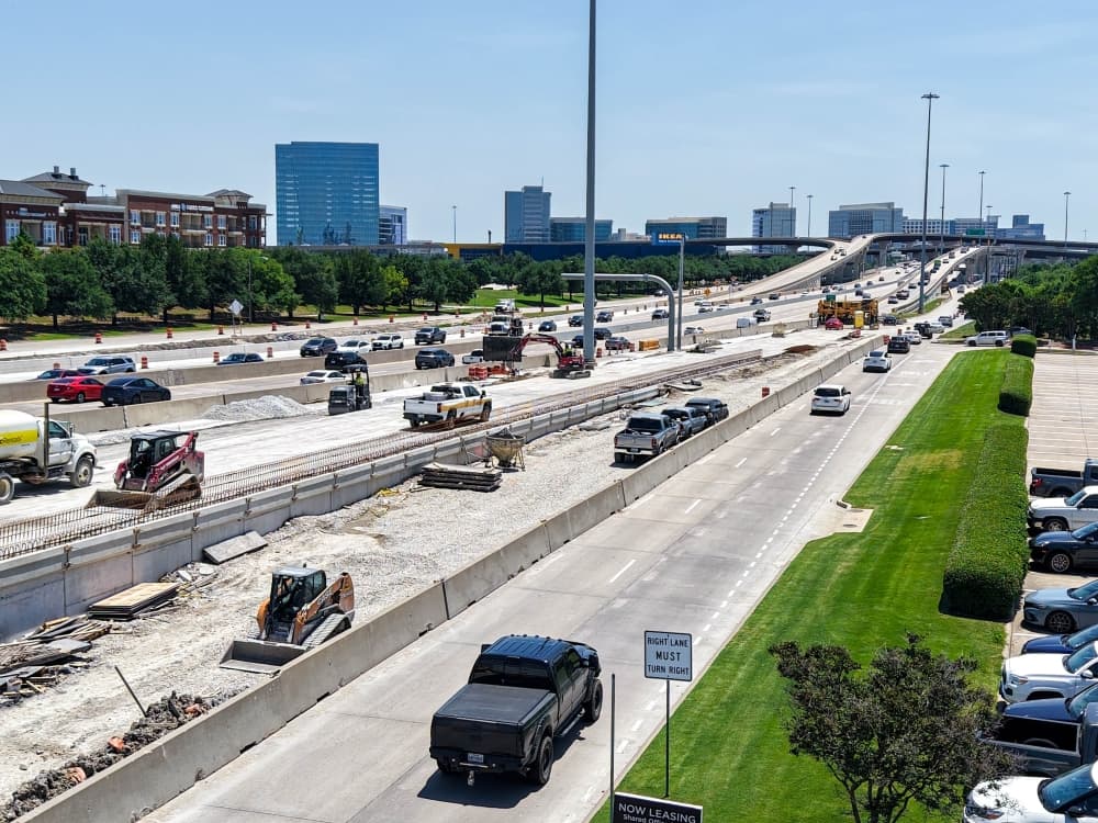 Lanes to close on Dallas North Tollway, Dallas Parkway Sept. 1-6