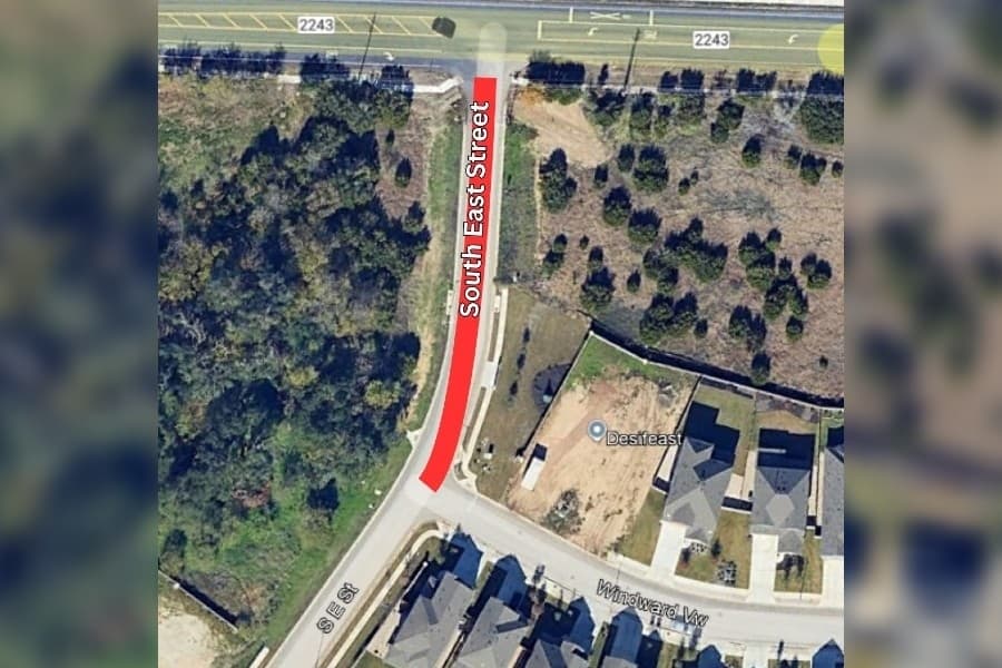 Leander traffic alert: South East Street closure information
