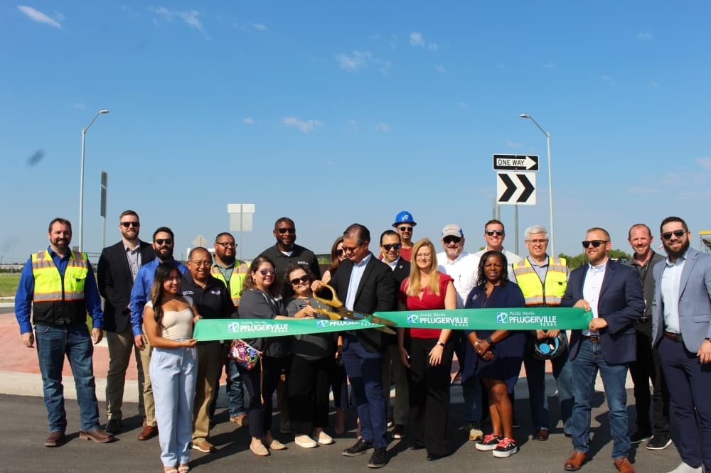 Colorado Sand Drive extension now open in Pflugerville