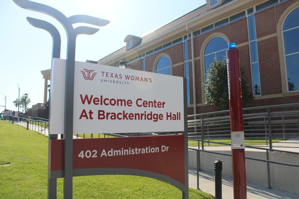 Texas Woman's University Ribbon cutting
