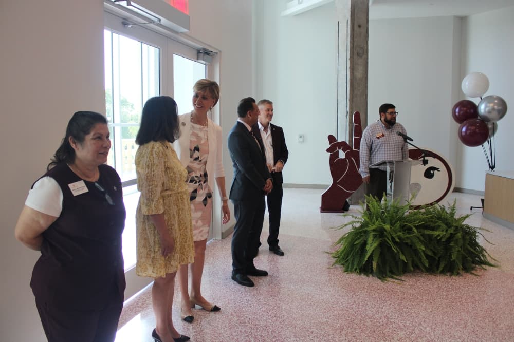 Texas Woman's University Ribbon cutting