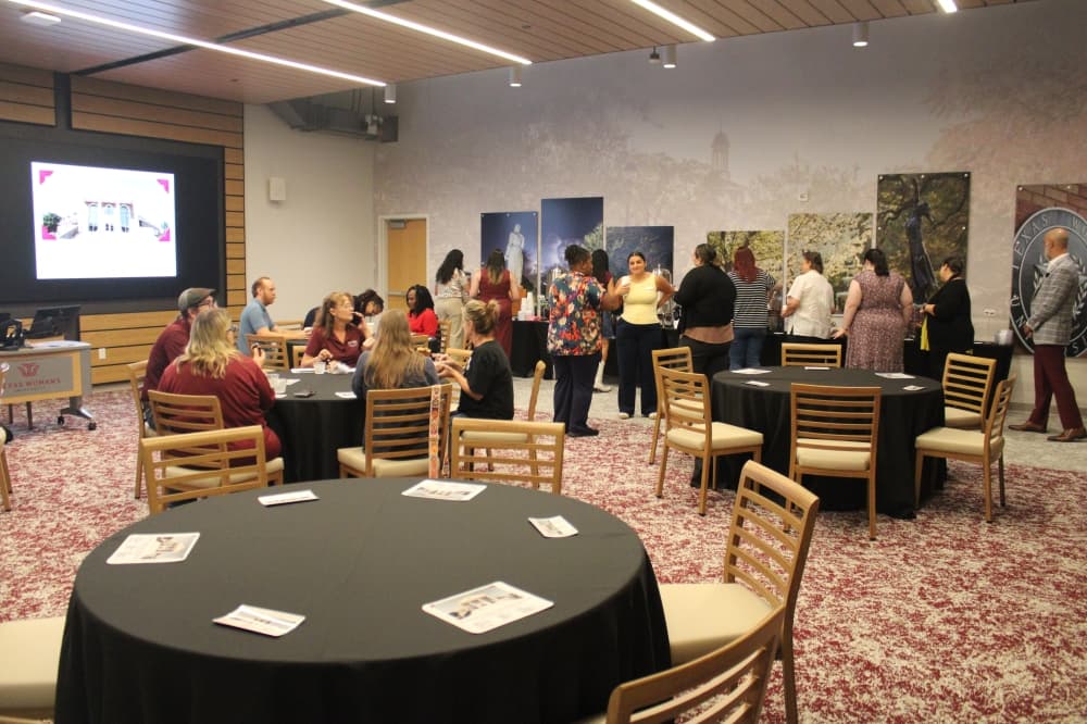 Texas Woman's University Ribbon cutting