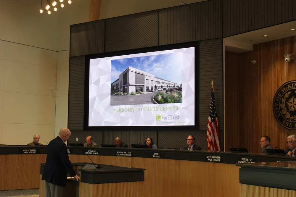 VanTrust gets industrial zoning for 63 acres along SH 121