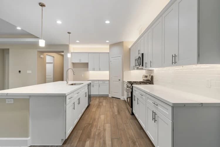 A kitchen renovation project