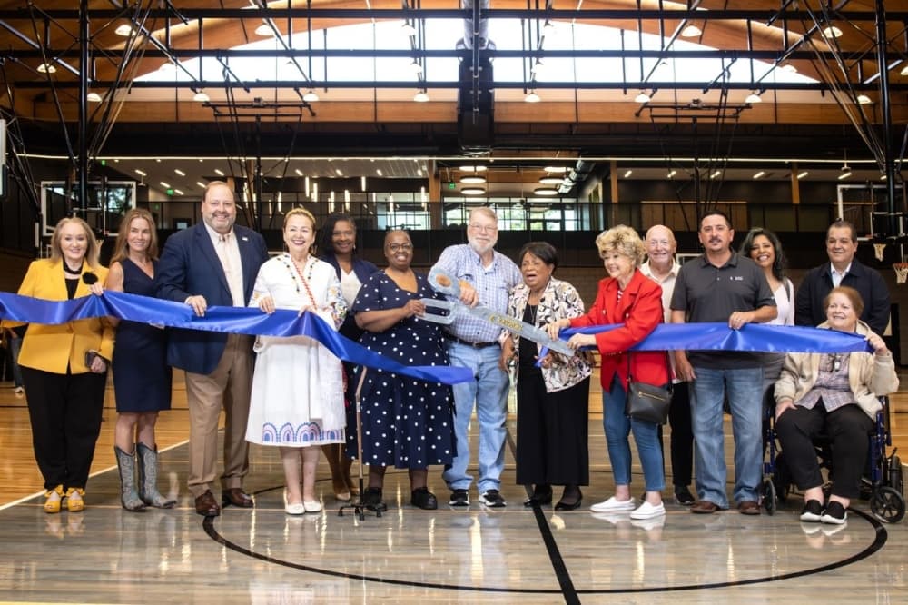 Conroe community celebrates new Oscar Johnson Jr. Community Enrichment and Recreation Center