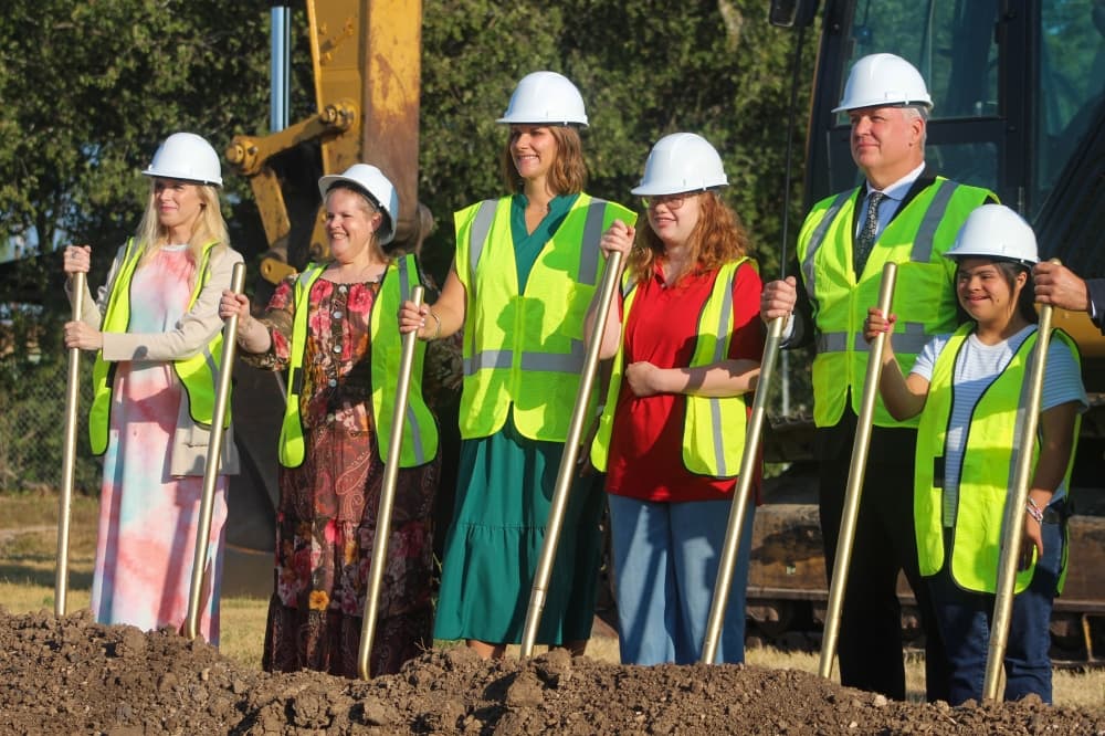 Comal ISD breaks ground on Life Bridges replacement campus