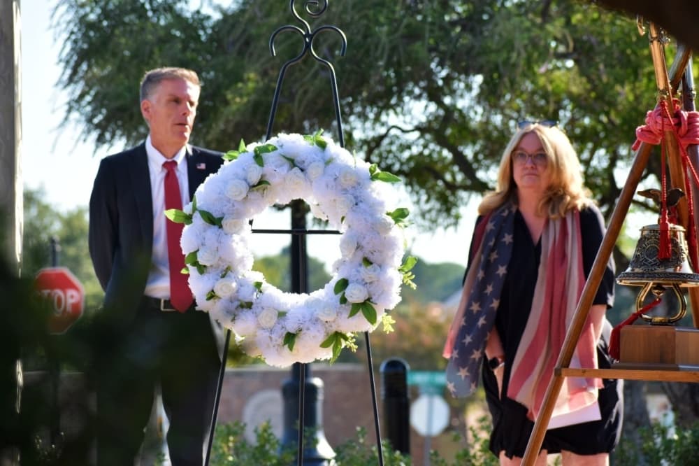 memorial wreath