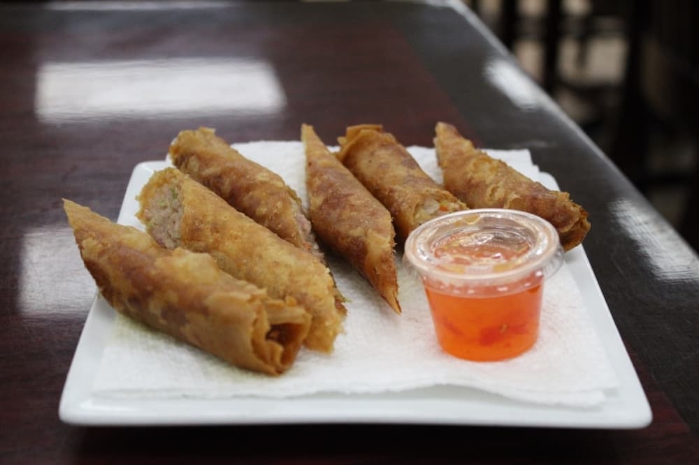 M.Y. Chockdee has a selection of Lumpia, which is a Filipino version of a spring roll. (Andrew Creelman/Community Impact)