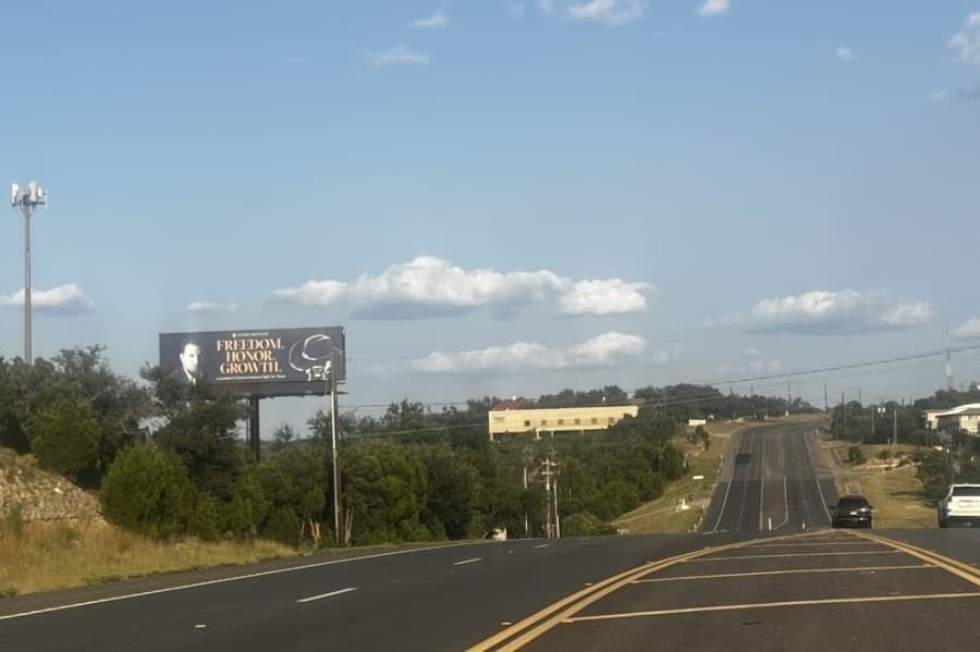 5 trending Austin-area stories: road construction updates, unauthorized billboard, Lake Travis water level rising and more
