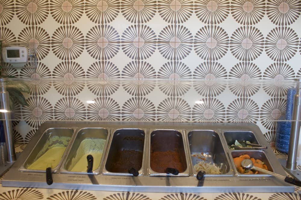 The Mi Ranchito staff makes all of their salsas in house. (Sienna Wight/Community Impact)
