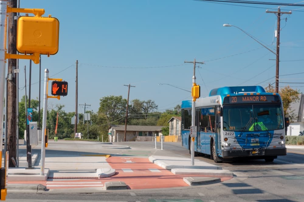 East Austin intersection sees mobility improvements under Project Connect initiative