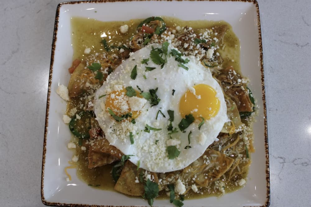 Chilaquiles at the Brunch District