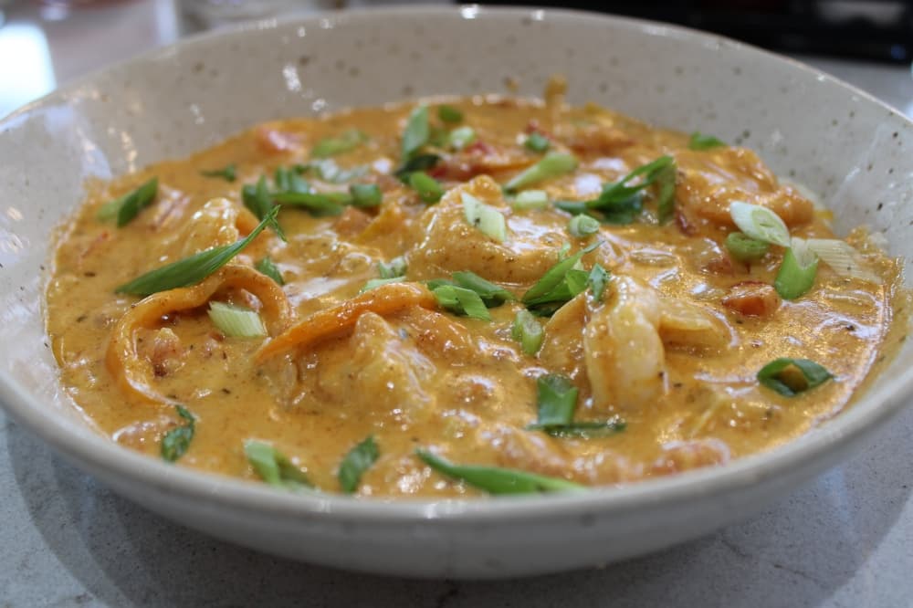 Shrimp and grits The Brunch District