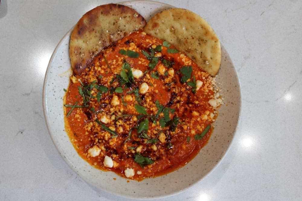 Tunisian eggs at The Brunch District