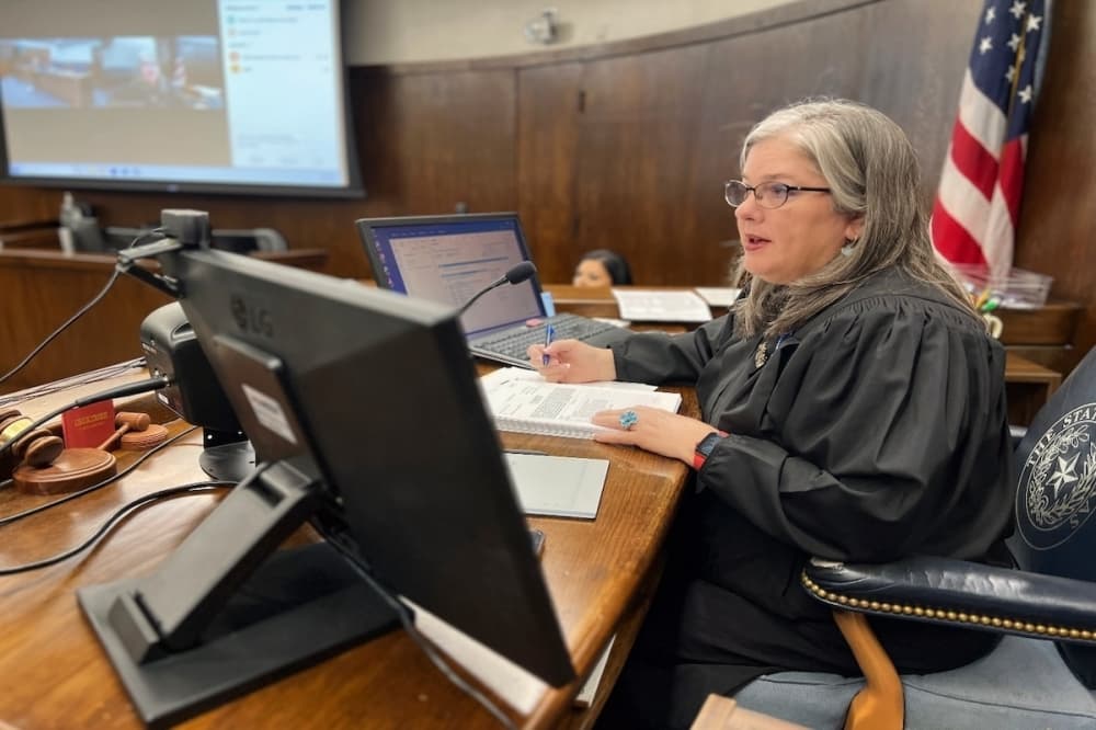 466th Judicial District Court holds first virtual court hearing