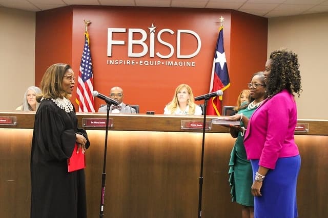 Former board President Addie Heyliger makes return as Fort Bend ISD trustee