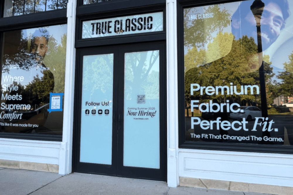 True Classic to bring men's clothing store to Southlake