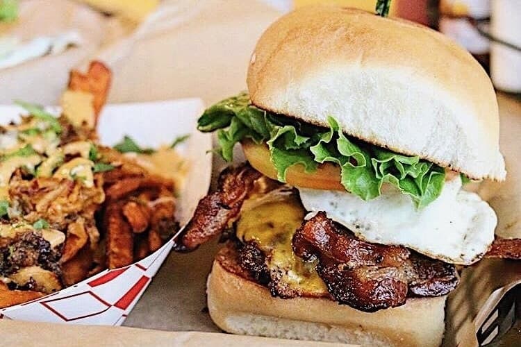 LA Burger shutters doors in Keller
