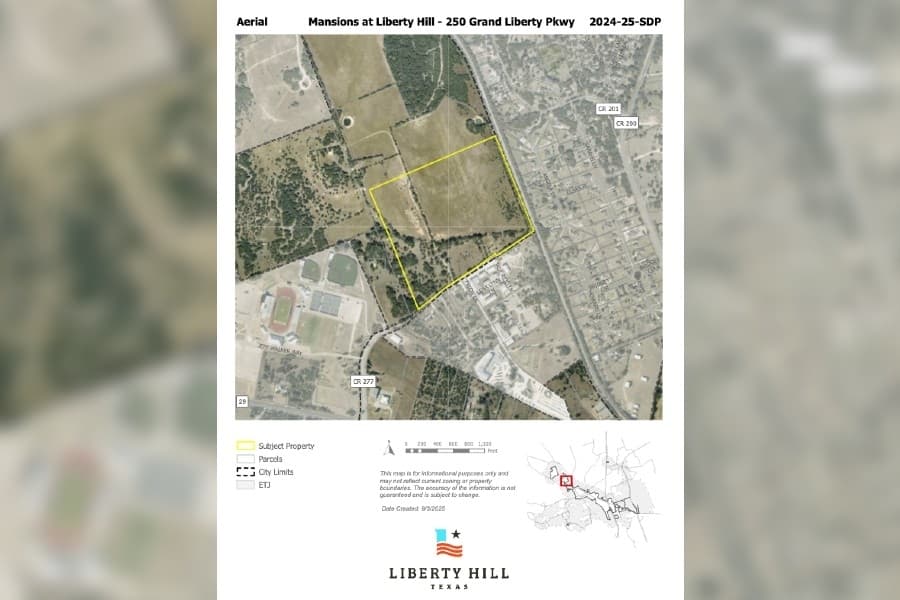 Liberty Hill approves site plan for 420-unit Mansions at Liberty Hill development
