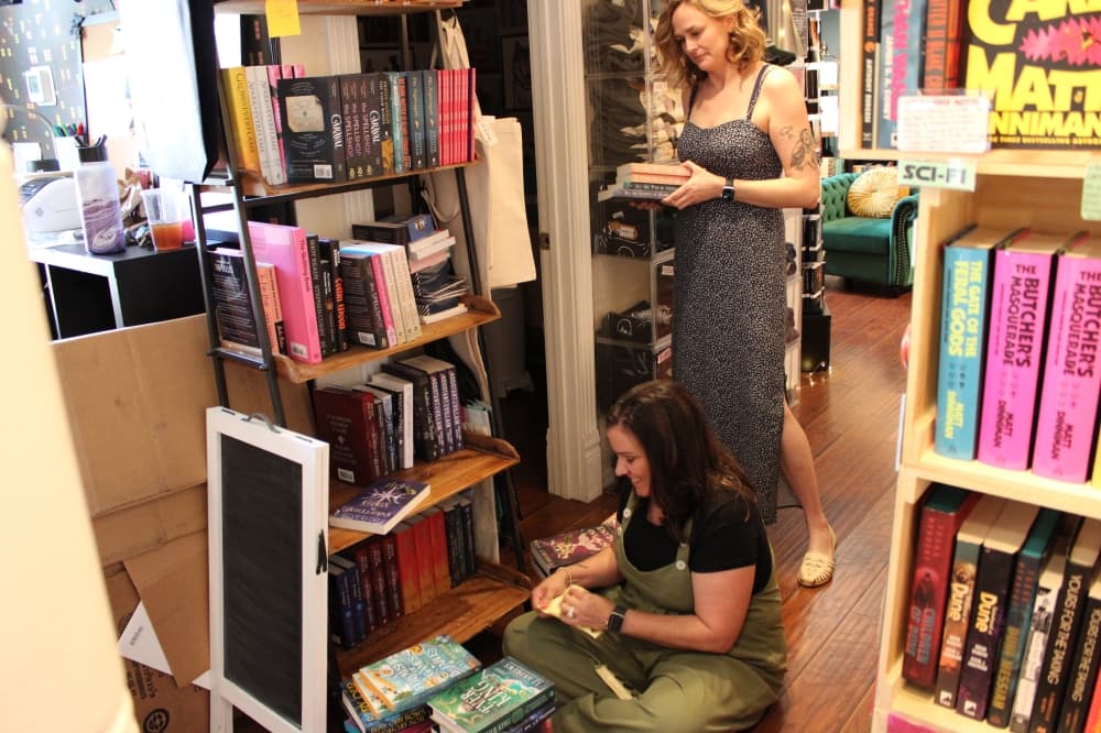 Katy Lemieux and Valerie Walizadeh at TAB