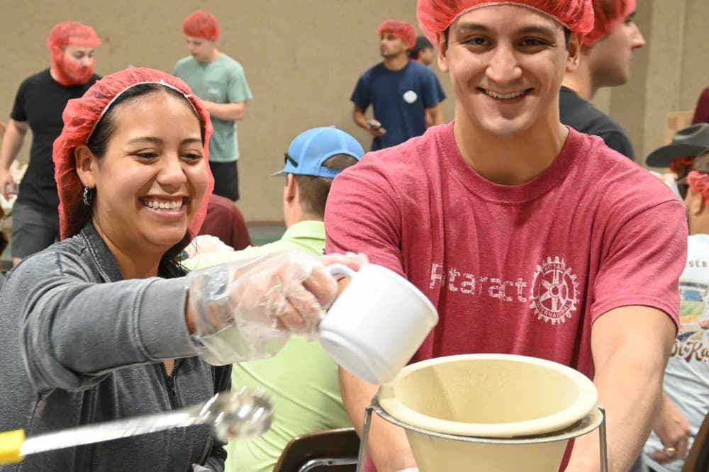 Rotary Club of San Marcos to fight global hunger at volunteer event
