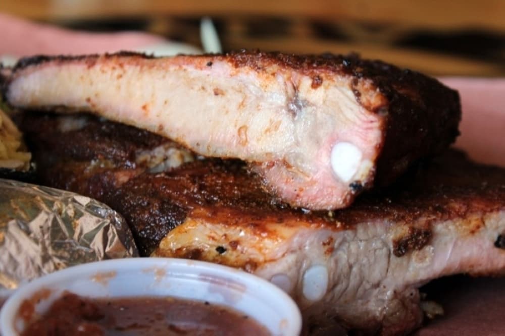 Meat U Anywhere BBQ shutters doors in Trophy Club