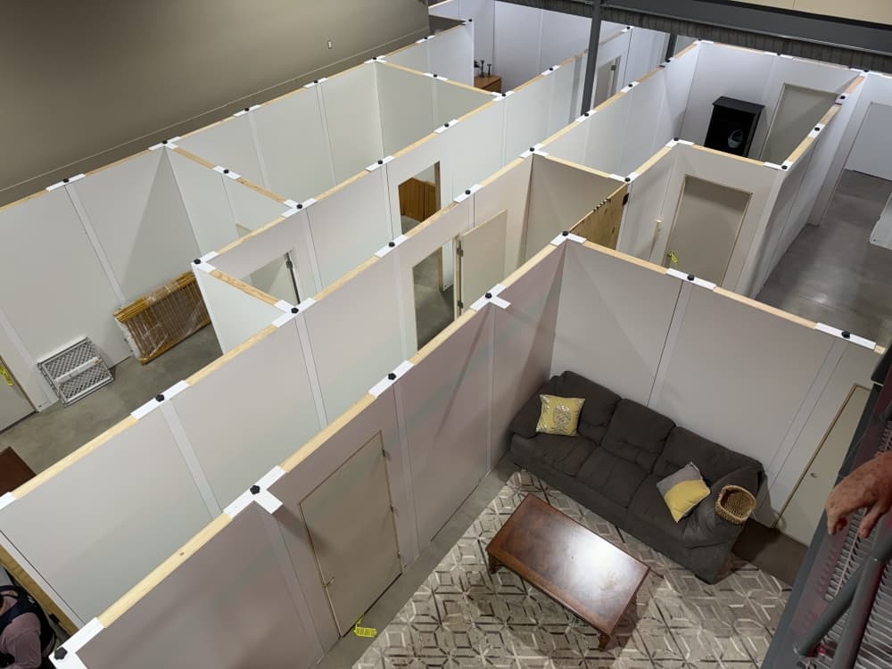 Sugar Land's new $10 million Public Safety Training Complex includes an area to simulate in-home scenarios for both police and fire departments, with options to bring in smoke, loud music and live shooters with plastic bullets. (Tomer Ronen/Community Impact)
