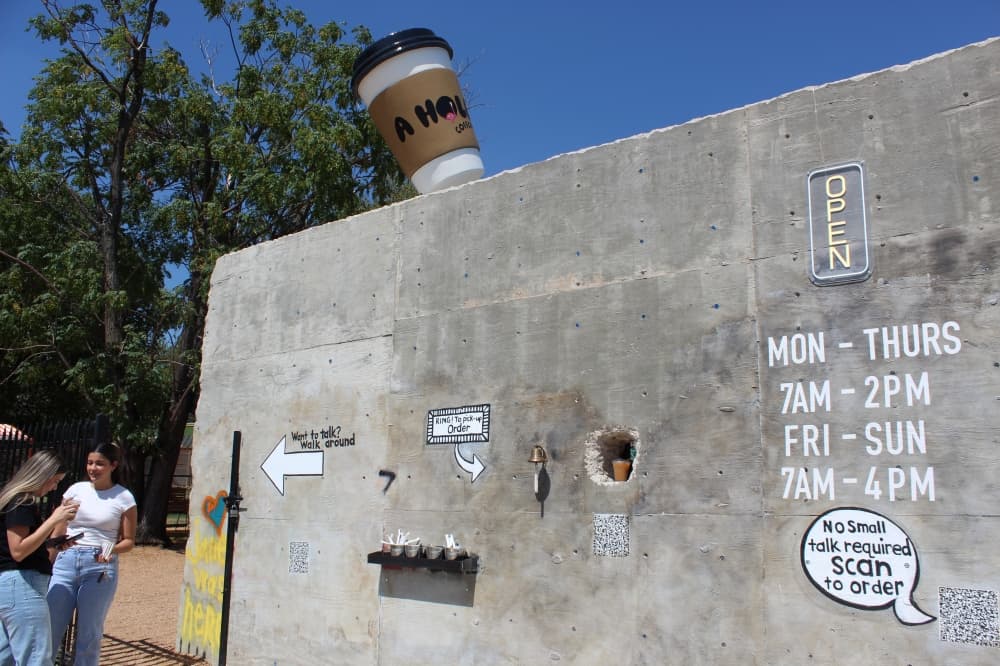 A Hole Coffee, The Racquet Club open at new food truck park Webberville District