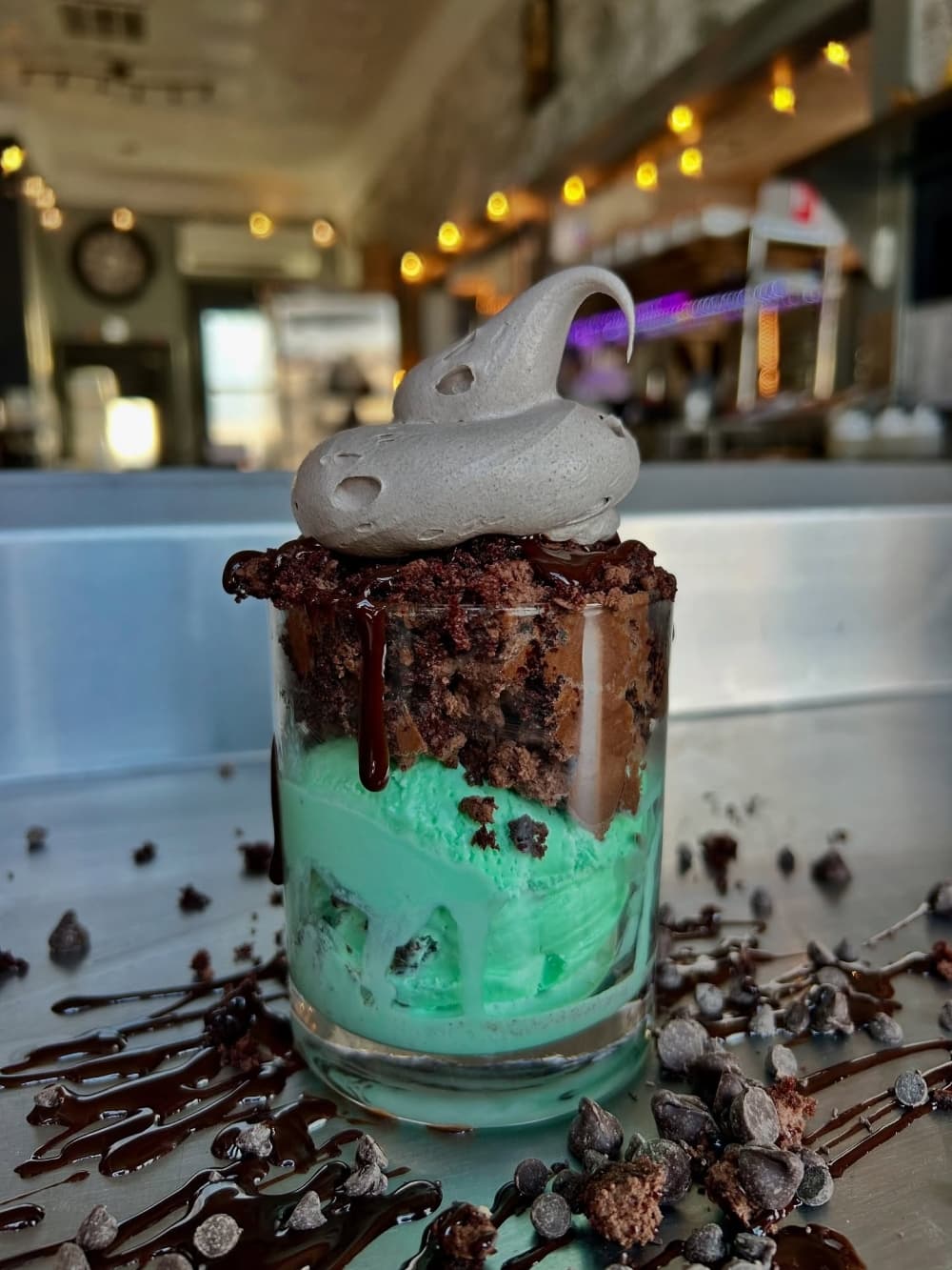 A cup of the Mint City sundae