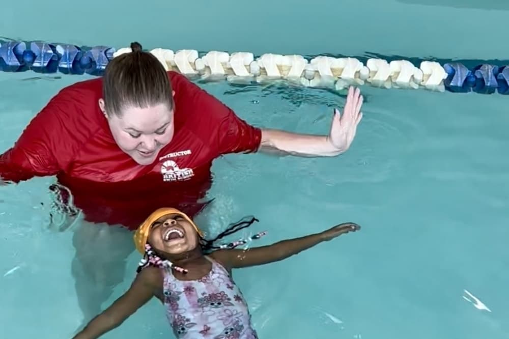 British Swim School now offering small group swimming lessons in Cypress