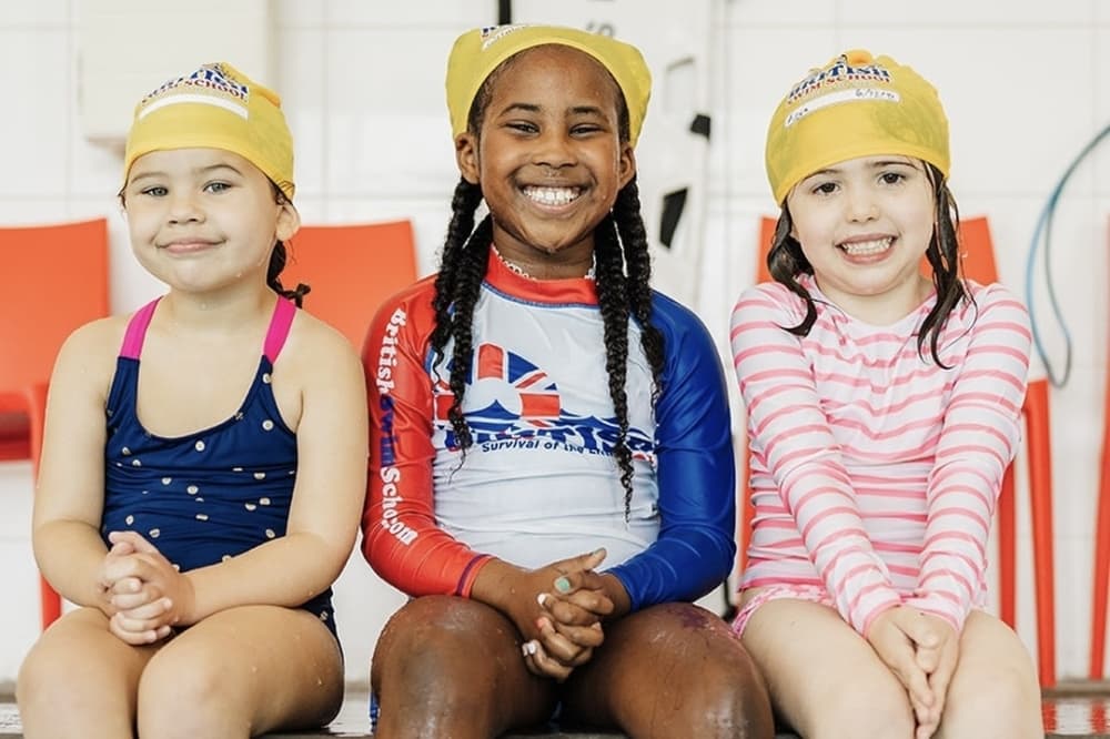 British Swim School offers swimming lessons for all ages. (Courtesy British Swim School)