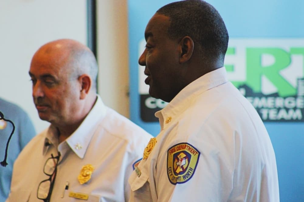 Fort Worth interim Fire Chief Raymond Hill discusses EMS changes in town hall meeting