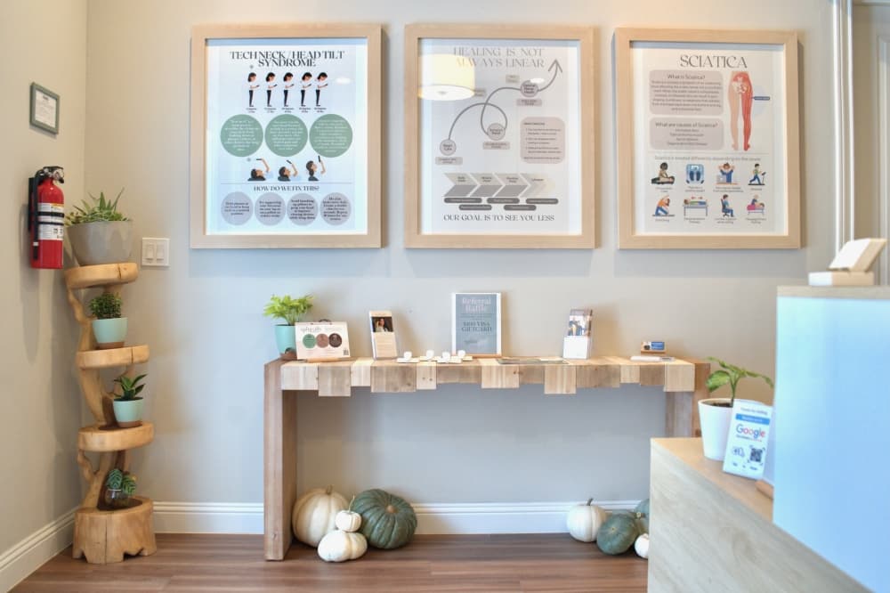 Business office wall