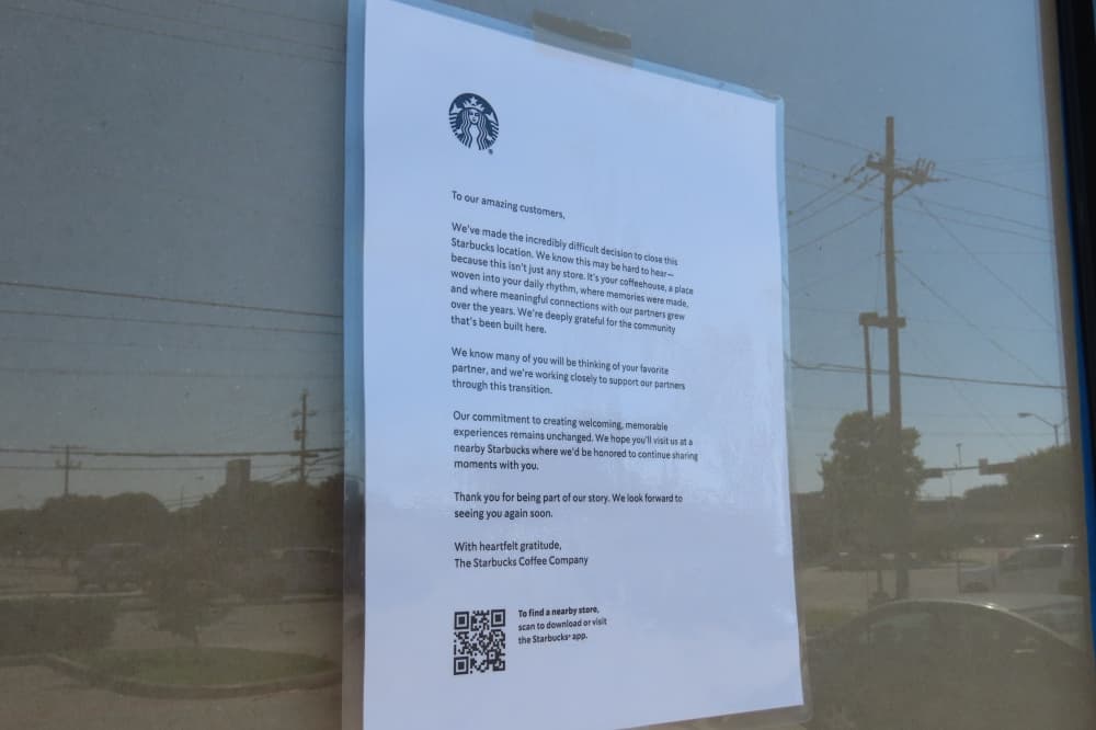 The closed Starbucks was located at 1101 W. Parker Road in east Plano. (Jacquelyn Burrer/Community Impact)