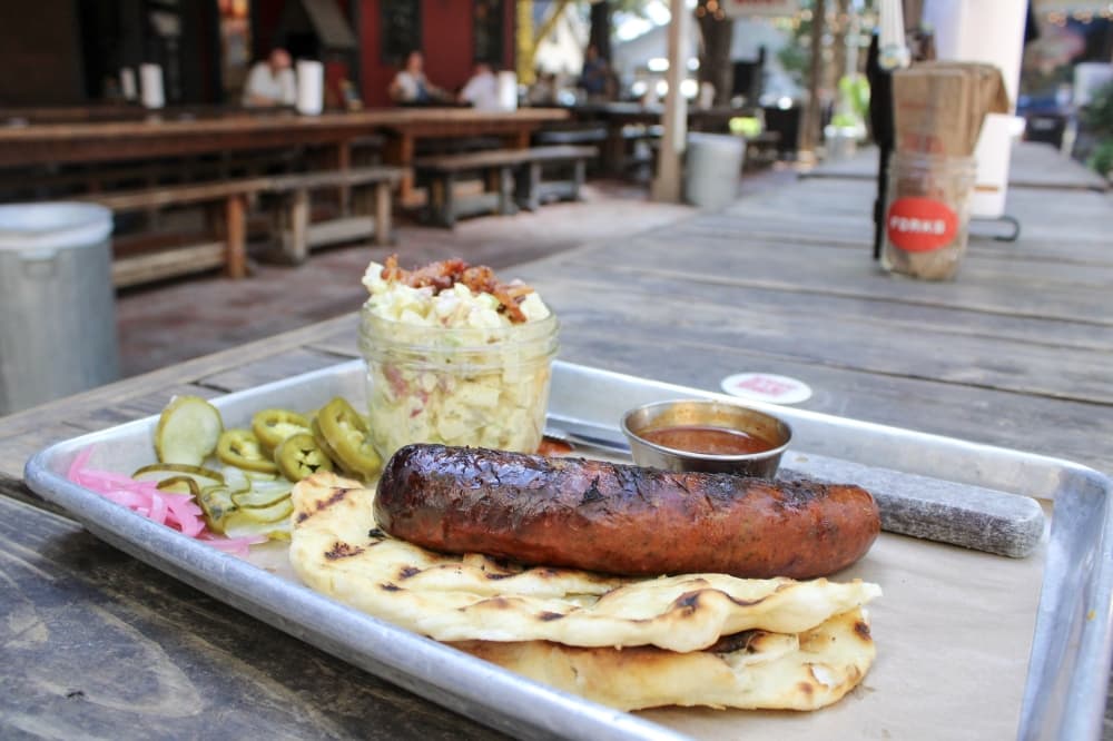 Banger's Sausage House & Beer Garden showcases housemade meals with German influence