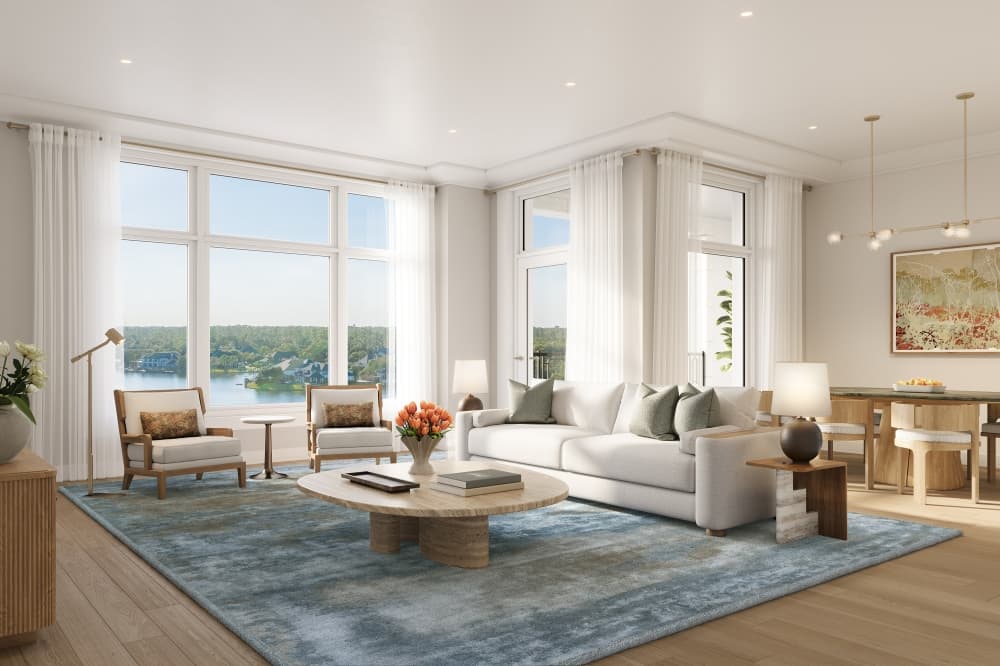 inside a living room