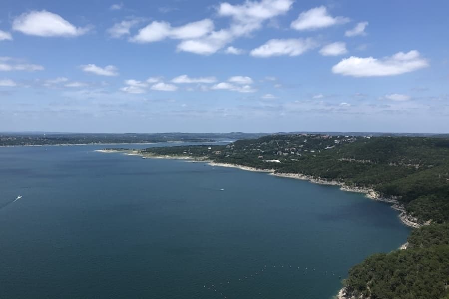 Lake Travis water levels sink following July flooding; drought continues