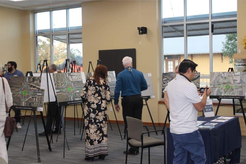 Kyle receives updates on 12 planned roundabouts