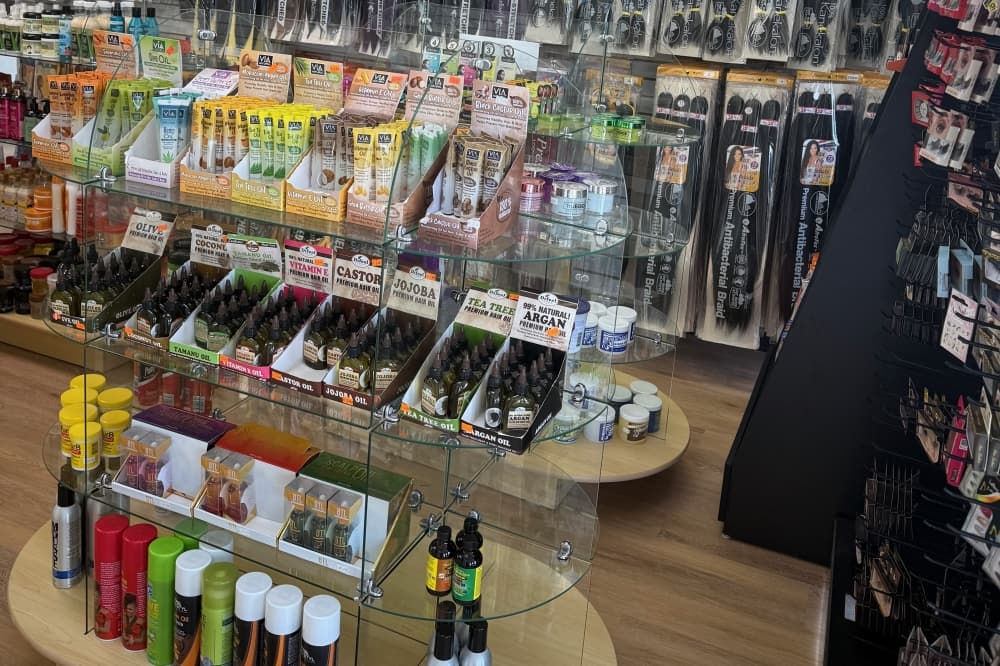 Yandeh Braiding and Beauty Supply offers a wide range of beauty products. (Courtesy Yandeh Braiding and Beauty Supply)