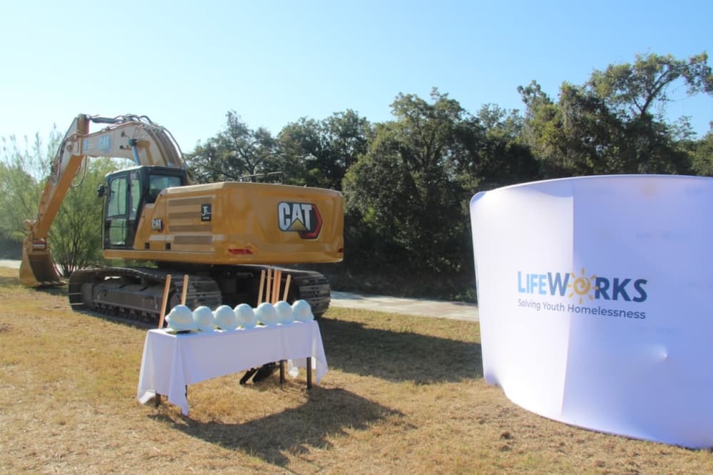 LifeWorks groundbreaking