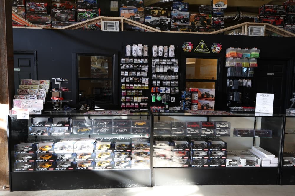 RC car display case