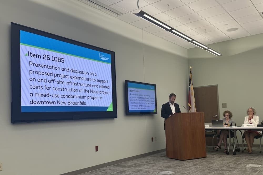 Developers seek funding for infrastructure improvements in downtown New Braunfels